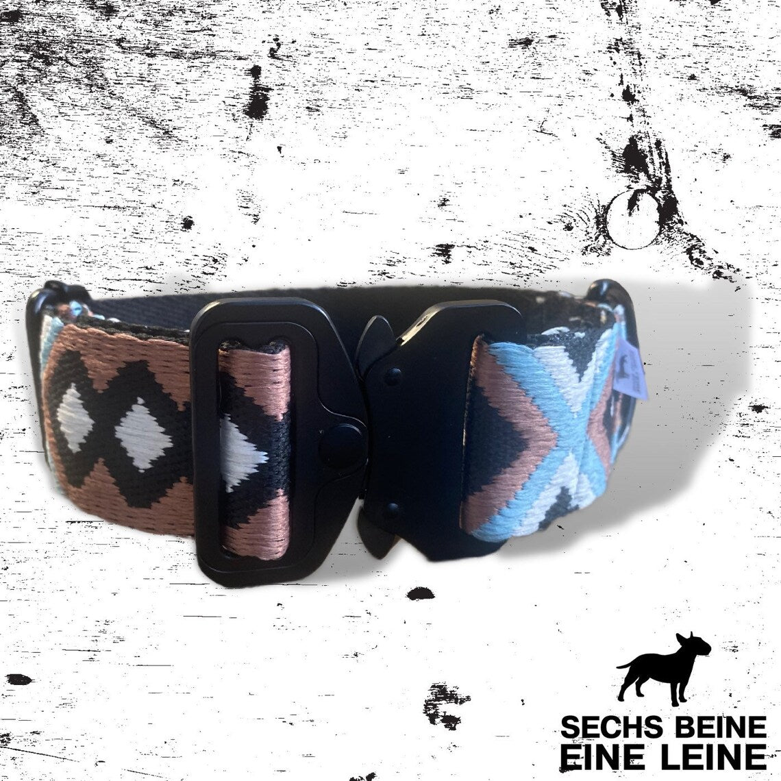 Halsband „Steppenstreicher“ mit taktischem Schnellverschluss